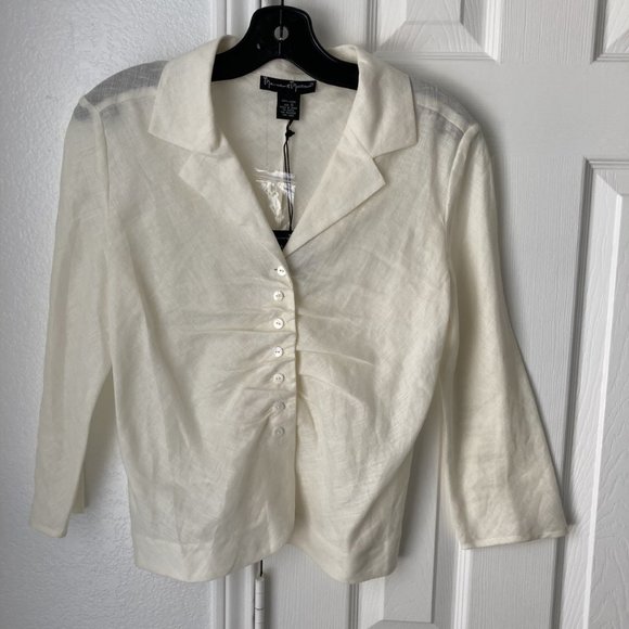 mercer & madison Jackets & Coats Mercer Madison Linen Jacket Poshmark